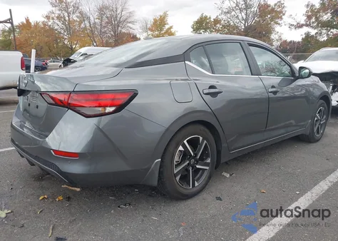 2025 Nissan Sentra Sv из США, поврежденный, VIN 3N1AB8CV0SY376696